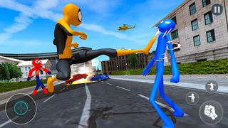 Stickman Survival Hero Spider - Screenshot 1