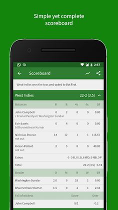 Cricket Scorer - Screenshot 3