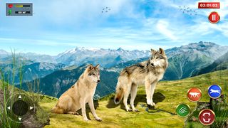 Wolf Animal Simulator Game 3d - Screenshot 1