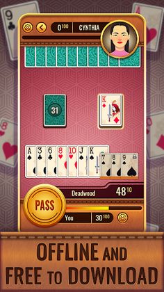 Gin Rummy Classic - Screenshot 3