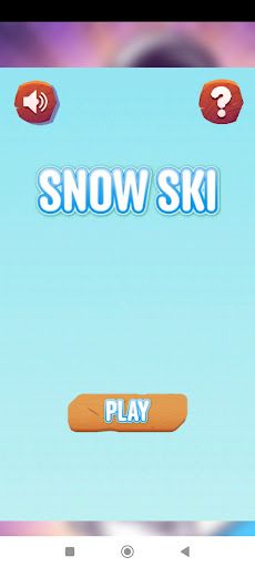 Snow ski - Screenshot 1