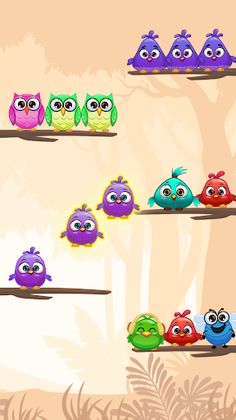 Bird Sort - Smart Puzzle - Screenshot 4