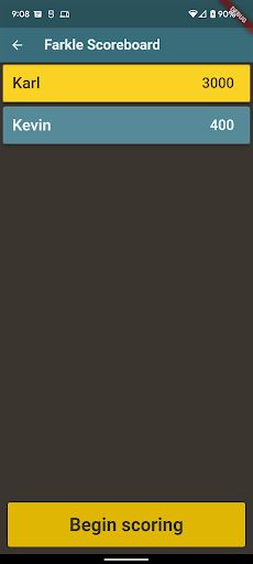 Farkle Scoreboard - Screenshot 3