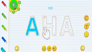 Српска Ћирилица - Писање Слова - Screenshot 1