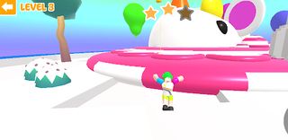 Obby Unicorn Parkour Rainbow - Screenshot 3