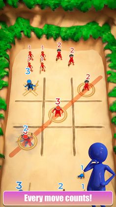 Tic-Tac-Brawl! - Screenshot 1