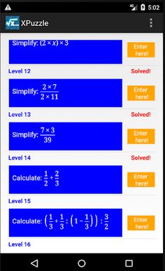 XPuzzle Math Puzzle - Screenshot 3