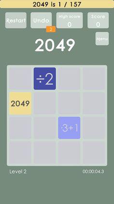 2049 Number Math Brain Puzzles - Screenshot 1