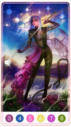 Dungeon Paint by Number Game - Screenshot 3