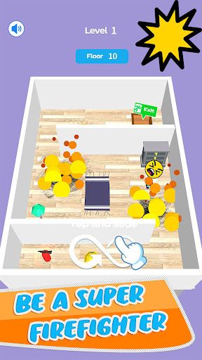 Fireman Hero Rescue Fire Truck - Screenshot 3