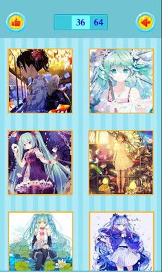 Anime Puzzles - Screenshot 2