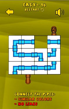 Sliding Pipes - Puzzle Game - Screenshot 2