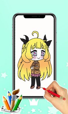 Drawing and Coloring for Gacha - Screenshot 1