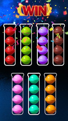 Ball Sort Puzzle Color Bubbles - Screenshot 1