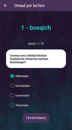 ZakovatUz - Screenshot 3