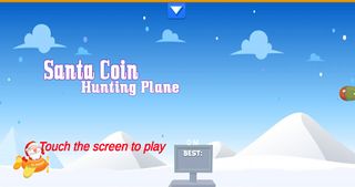 Santa Coin Hunting Plane - Screenshot 1