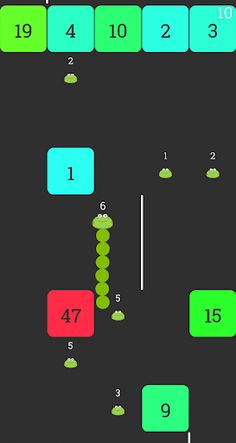 Snake Balls & Blocks Game - Screenshot 2