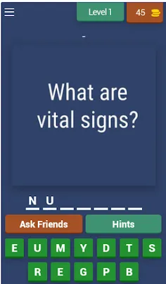 Nursing Assessment Quiz - Screenshot 1