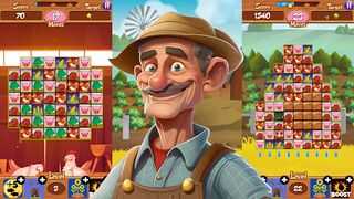 Farm Harvest Friends Match3 - Screenshot 2