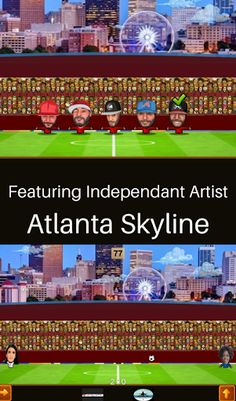 Hip Hop Head Soccer - Screenshot 2