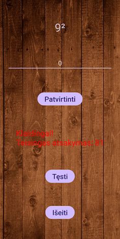 Matematikos Žaidimas - Screenshot 4
