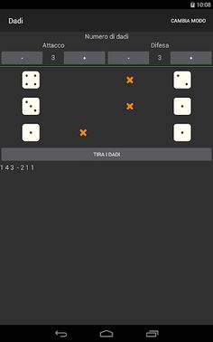 Dadi per Risiko - Screenshot 1