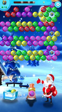 Santa Christmas Bubble Shooter - Screenshot 4