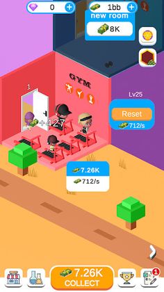 Idle Gym Building - Screenshot 3