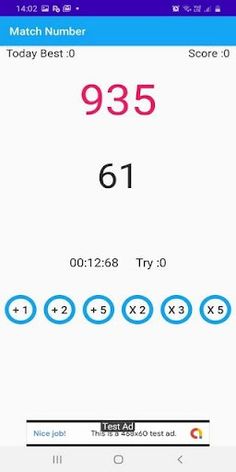 Match Number - Screenshot 2