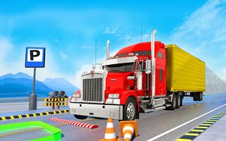 US Truck Parking Game 3D - Screenshot 2