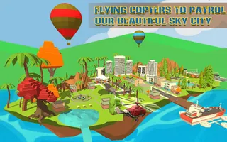 Helicopter Rescue Sky City - Screenshot 1