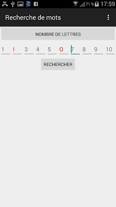 WordFinderFR - Screenshot 3