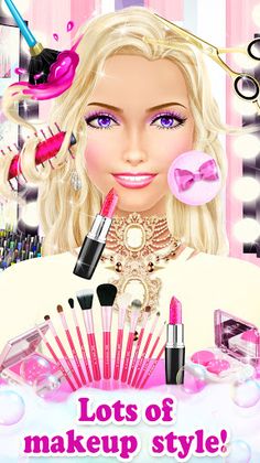 HAIR Salon Makeup Games - Screenshot 1