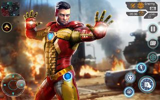 Iron Hero Superhero Robot Game - Screenshot 1