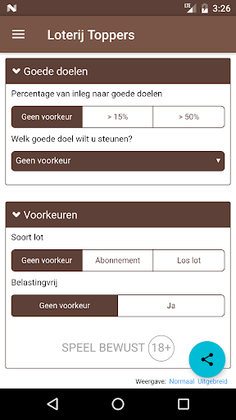 Loterij Toppers - Screenshot 1