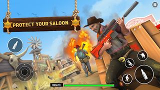 Western Sniper 3D FPS Gun Game - Screenshot 1