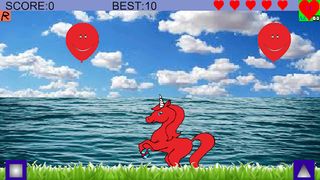 unicorn and balloons - Screenshot 2