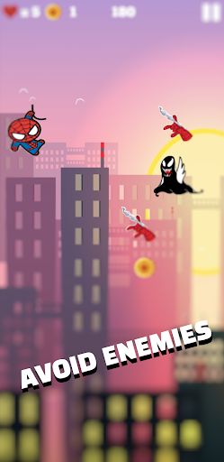 Spider-Boy: Endless Running! - Screenshot 2