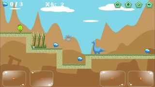 Elf VS Dinosaurs - Screenshot 1