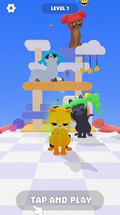 Cats Groomer Runner - Screenshot 1