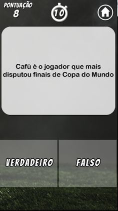 Falso ou Verdade: Futebol Quiz - Screenshot 2