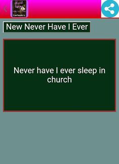 Never Have I Ever Church Versi - Screenshot 2