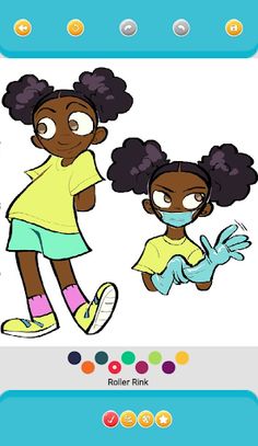 Amanda The Adventure Coloring - Screenshot 1