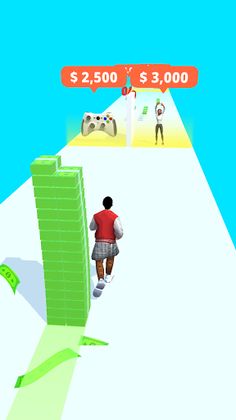 Cash Run 3D - Screenshot 1