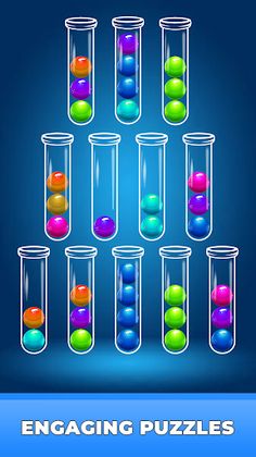 Color Puzzle Ball Sort Games - Screenshot 2