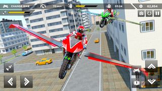 Flying Bike Real Simulator - Screenshot 1