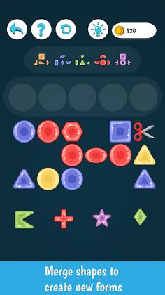 Merge Shapes - Shapes Puzzle - Screenshot 1