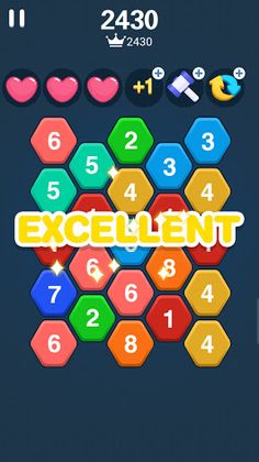 Hexa Number Puzzle - Screenshot 2
