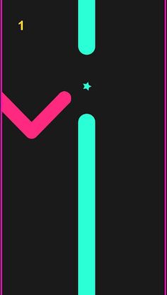 ZIG ZAG COLOR SWITCH CHALLENGE - Screenshot 2