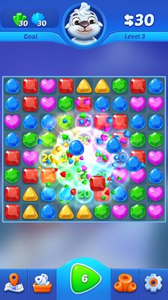Jewel crush - match 3 game - Screenshot 2